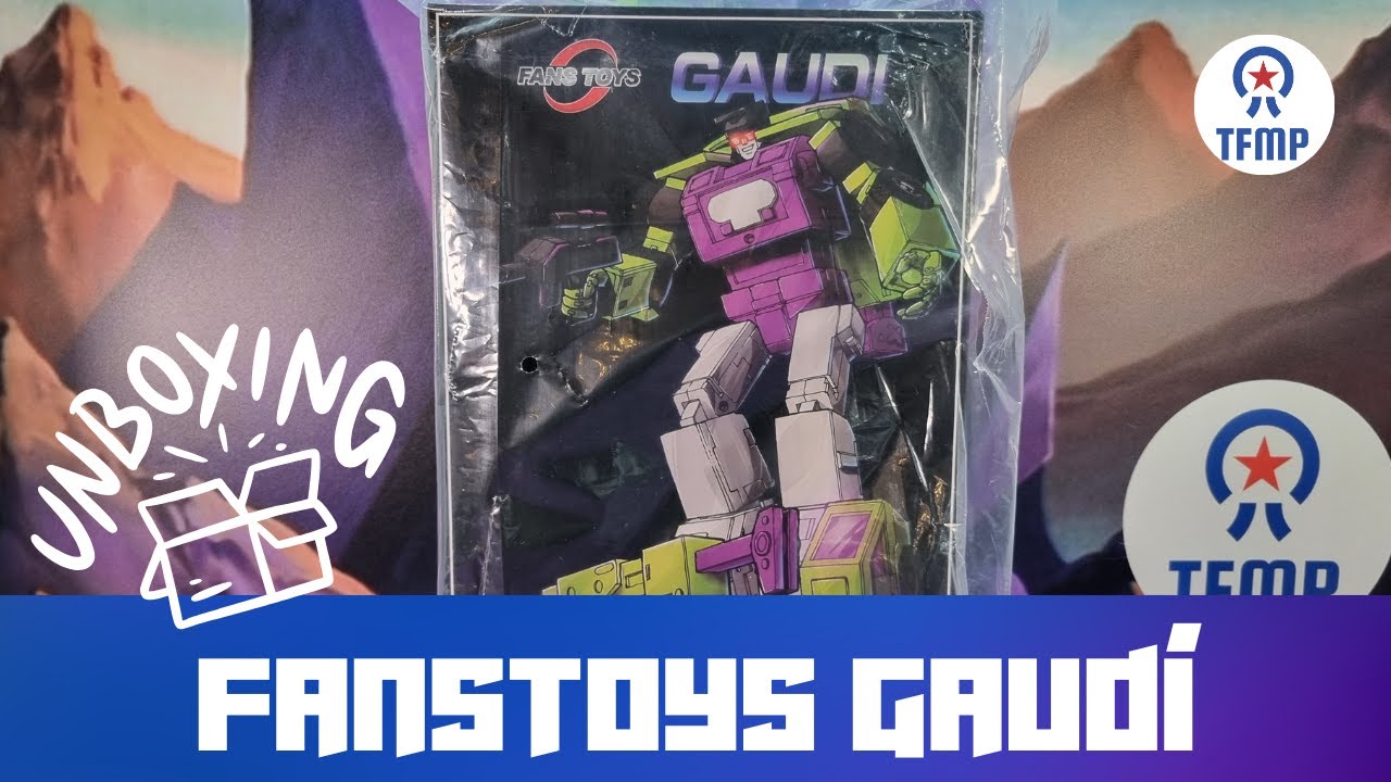 FansToys FT-32c Gaudi - Unboxing Transformers Masterpiece Constructicon Hook