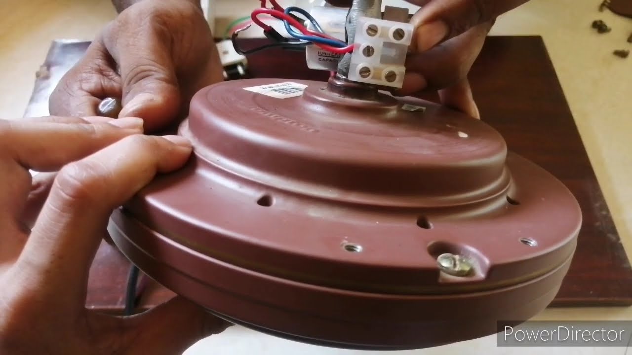 Ceiling Fan Capacitor connection in Tamil || Easy capacitor connection