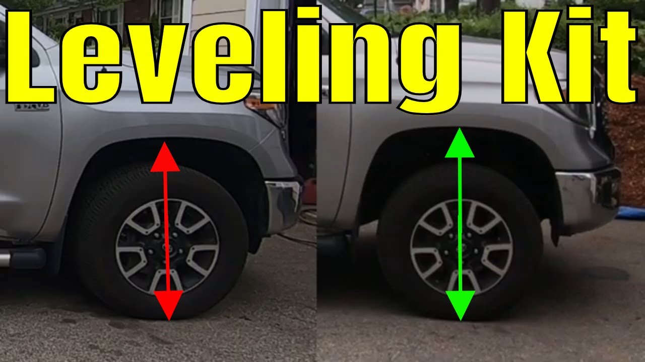 Toyota Tundra leveling kit install