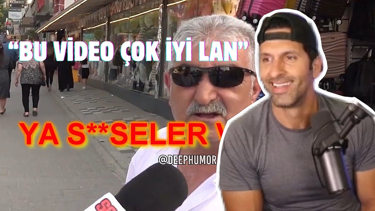 AMERİKALI AYNASIZ “ DEEP HUMOR KARMA RÖPORTAJ SERİSİ (Vol31)”VİDEOSUNU  İZLİYOR