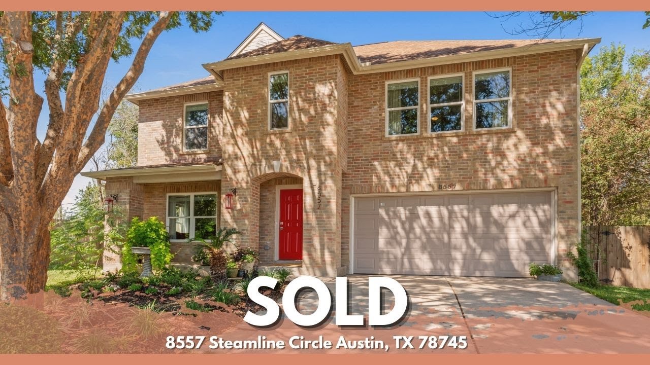SOLD | 8557 Steamline Circle Austin, TX 78745 | 4 Bedroom | 2.5 Bath | 2,379 Sqft.