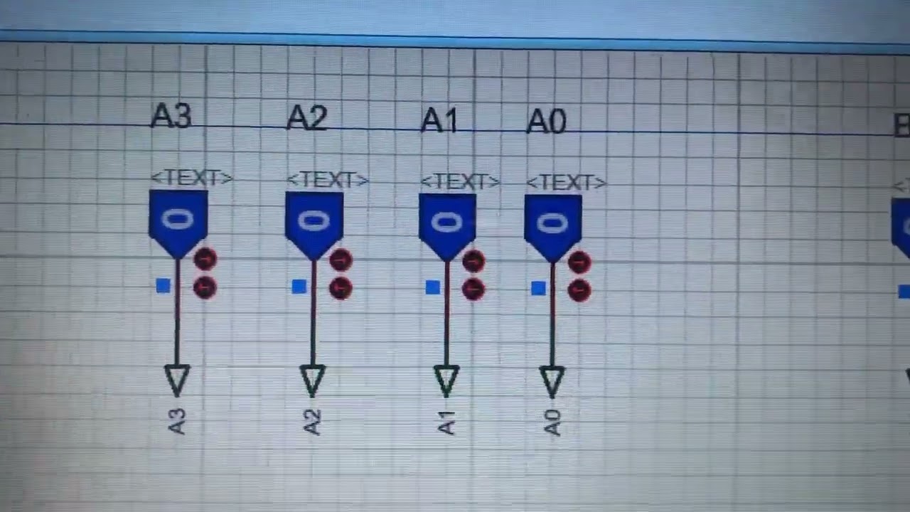 Comparador de magnitud de 4 bits con 7485