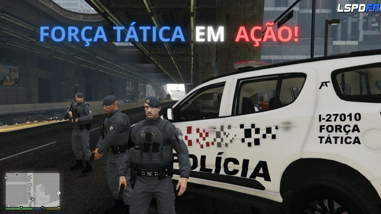 GTA V PMESP PATRULHAMENTO FORÇA TÁTICA COM FINAL TRISTE!