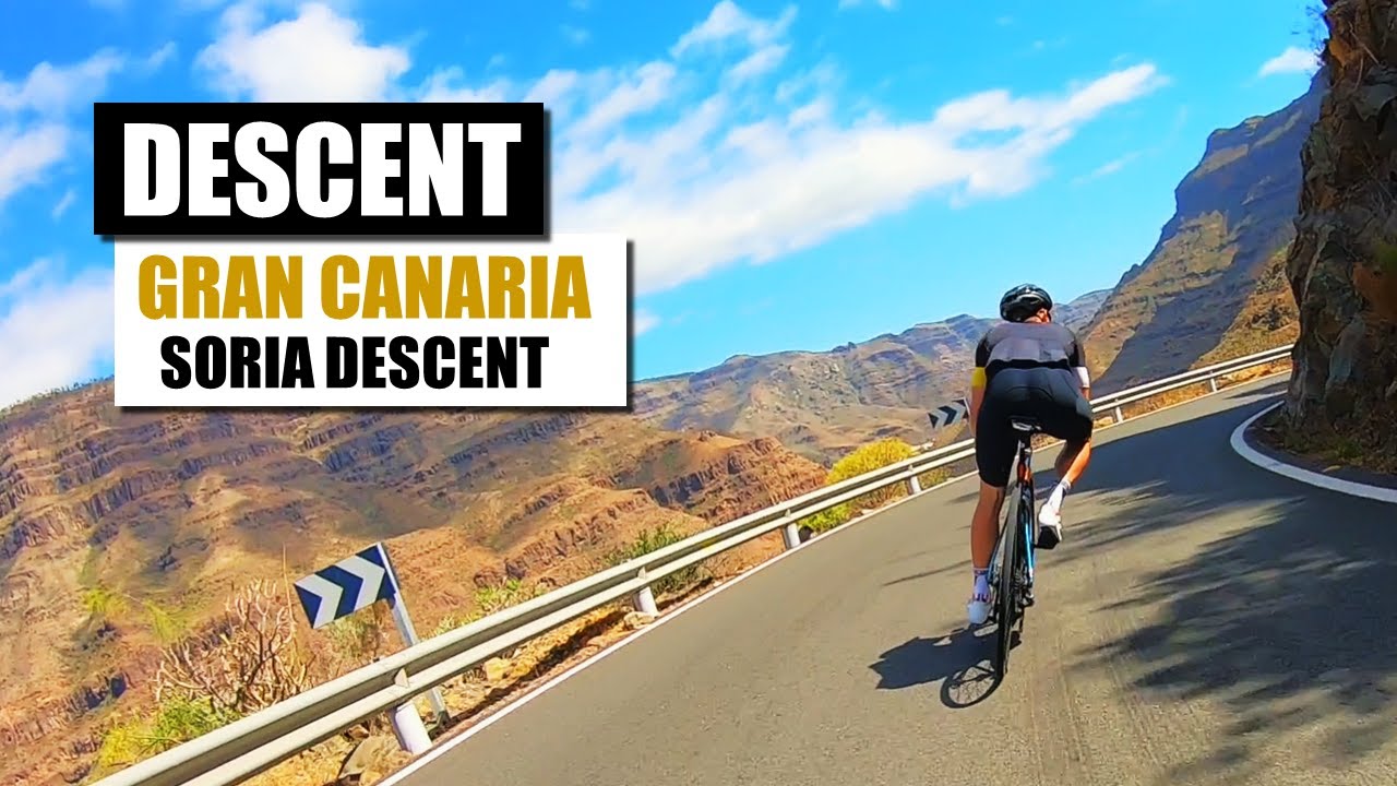 Road Bike Descents | Gran Canaria | Soria Descent fast