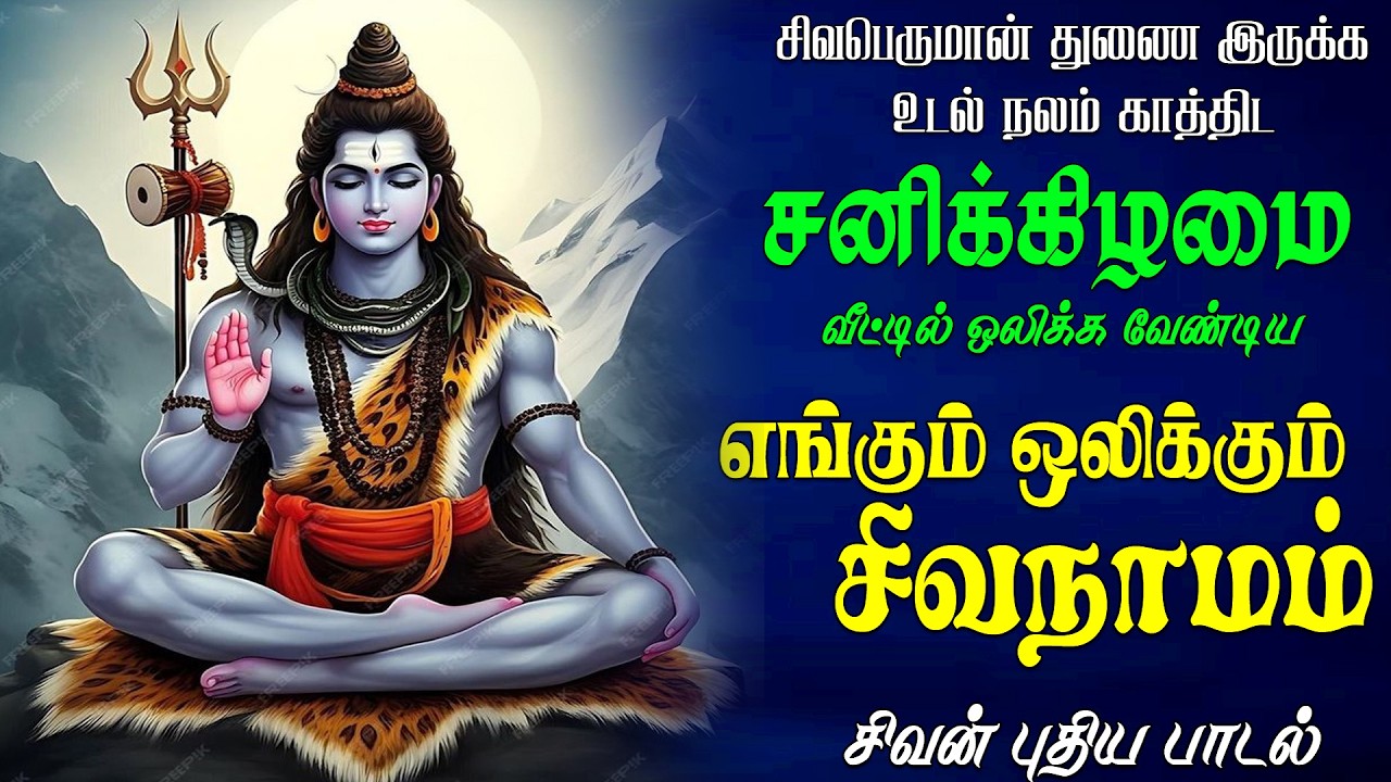 ஞாயிற்றுக்கிழமை கேட்க வேண்டிய எல்லாத்திசையிலும் சிவரூபம் சிவன் பாடல் | Sivan Song in Tamil |Easwaraa