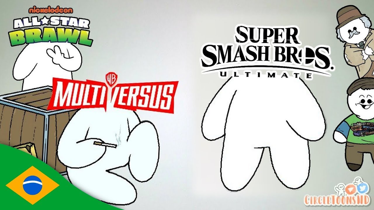 MultiVersus vs Smash Ultimate (Fandublado PT/BR)