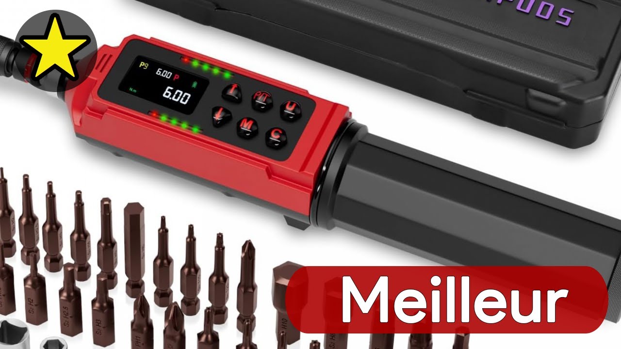 🏆 TOP 3 MEILLEUR TOURNEVIS DYNAMOMETRIQUE 2025 🔧