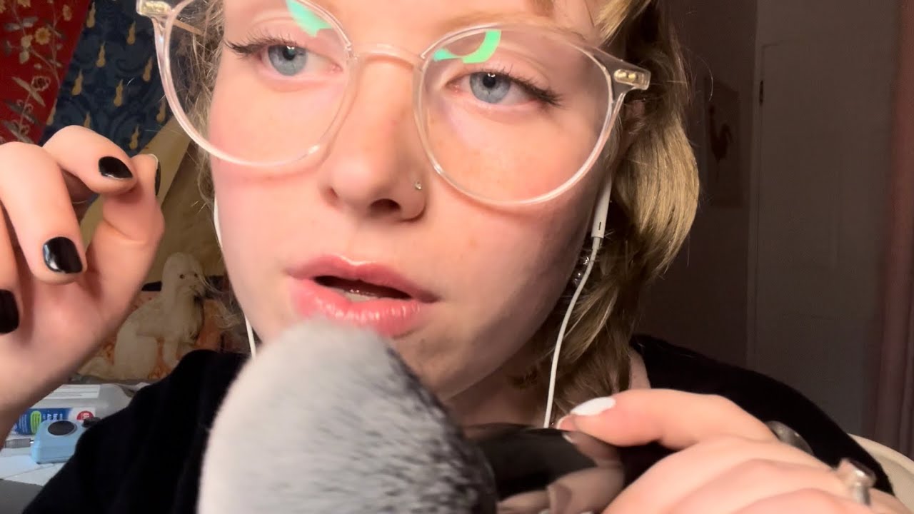 ASMR where have I been? update (Whispered, camera brushing)
