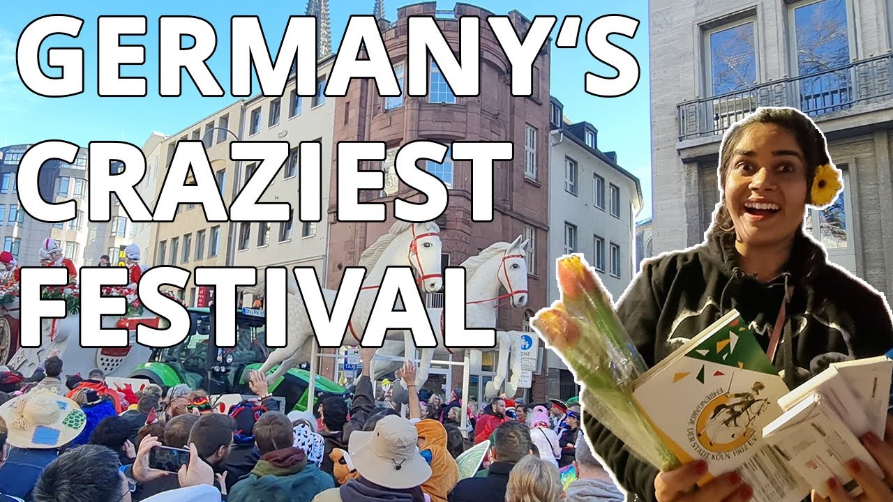 Karneval in Cologne 2025 🎭 | Germany's CRAZIEST Festival! (1.5M People!)  - Travel Vlog #04