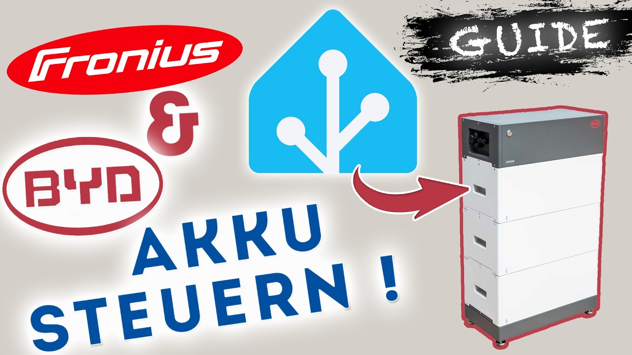 BYD / Fronius Akku in Home Assistant steuern!