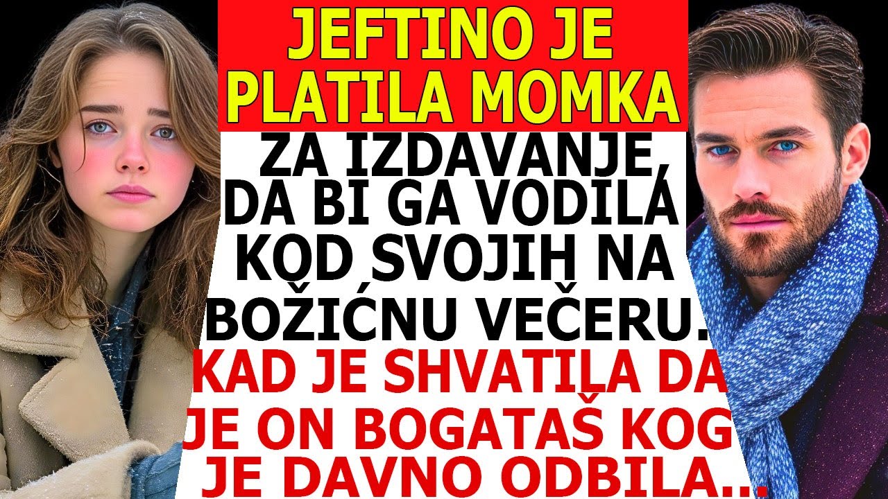 IZNAJMILA JE LAŽNOG DEČKA ZA PAR DOLARA, SAMO DA BI GA POVELA KOD SVOJIH NA BOŽIĆNU VEČERU, ALI KAD