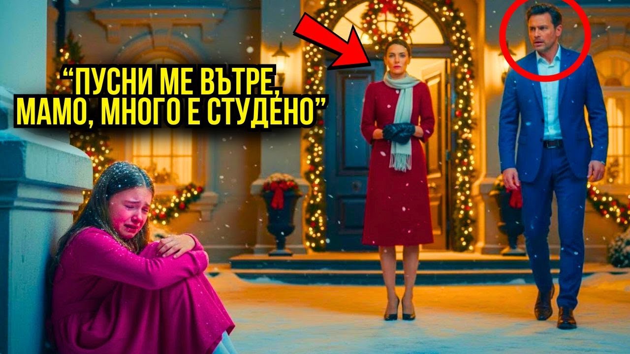 Дъщерята на милионера беше изгонена от къщата от мащехата в навечерието на Коледа, когато баща ѝ