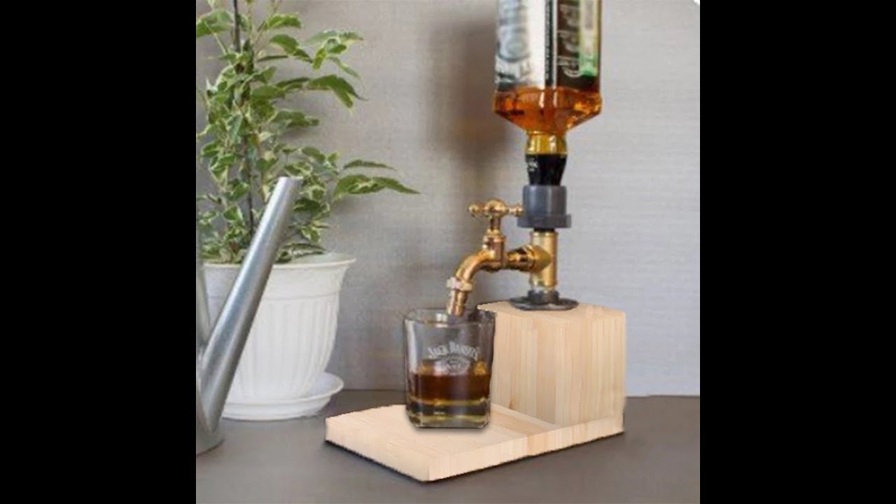 Whiskey wood Dispenser instructions