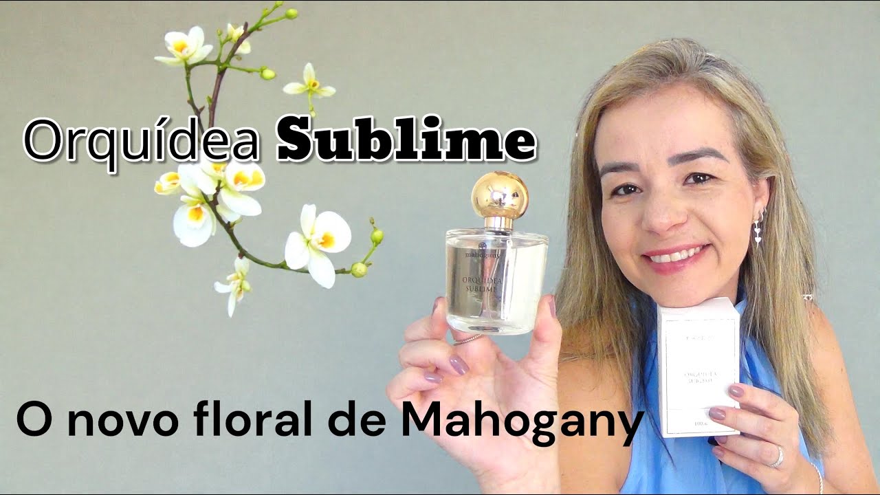 Orquidea Sublime Mahogany - floral encantador que lembra um importado que eu amo !!