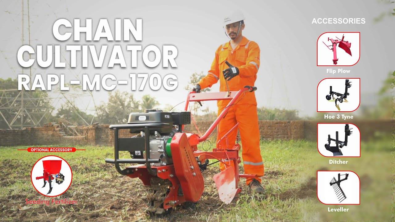 170G CHAIN CULTIVATOR | CHAIN CULTIVATOR |RAPL-MC-170G | Really Agritech
