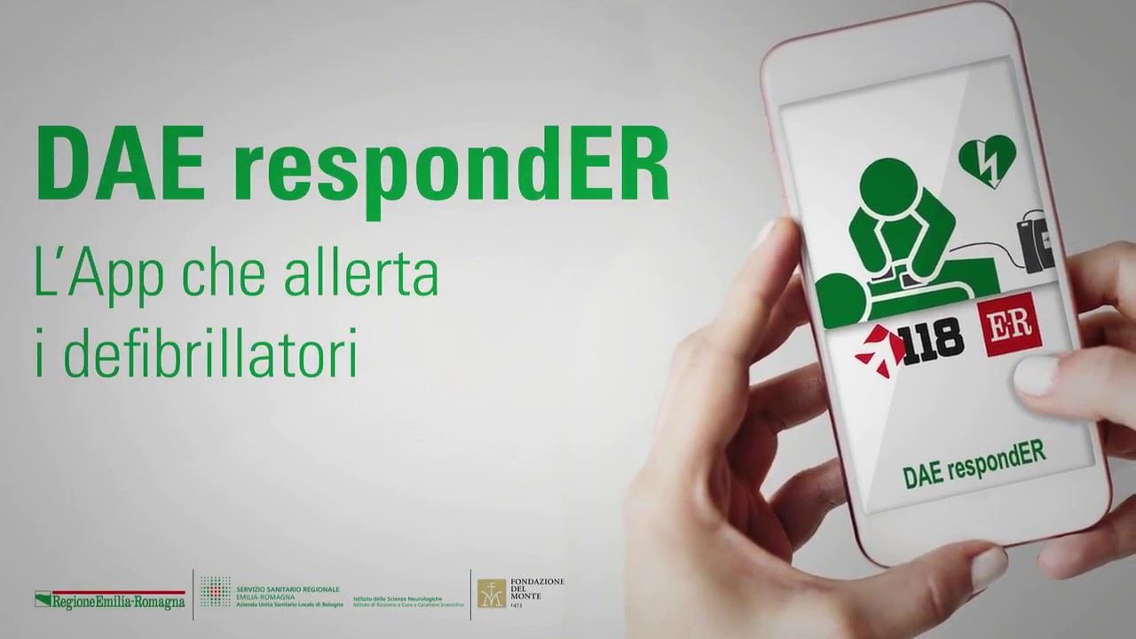 DAE respondER, l'applicazione che attiva i soccoritori