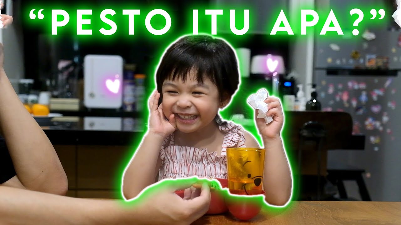 Nastusha’s MEAL TIME : MAKAN SPAGHETTI PESTO!! TAPI PESTO ITU APA??