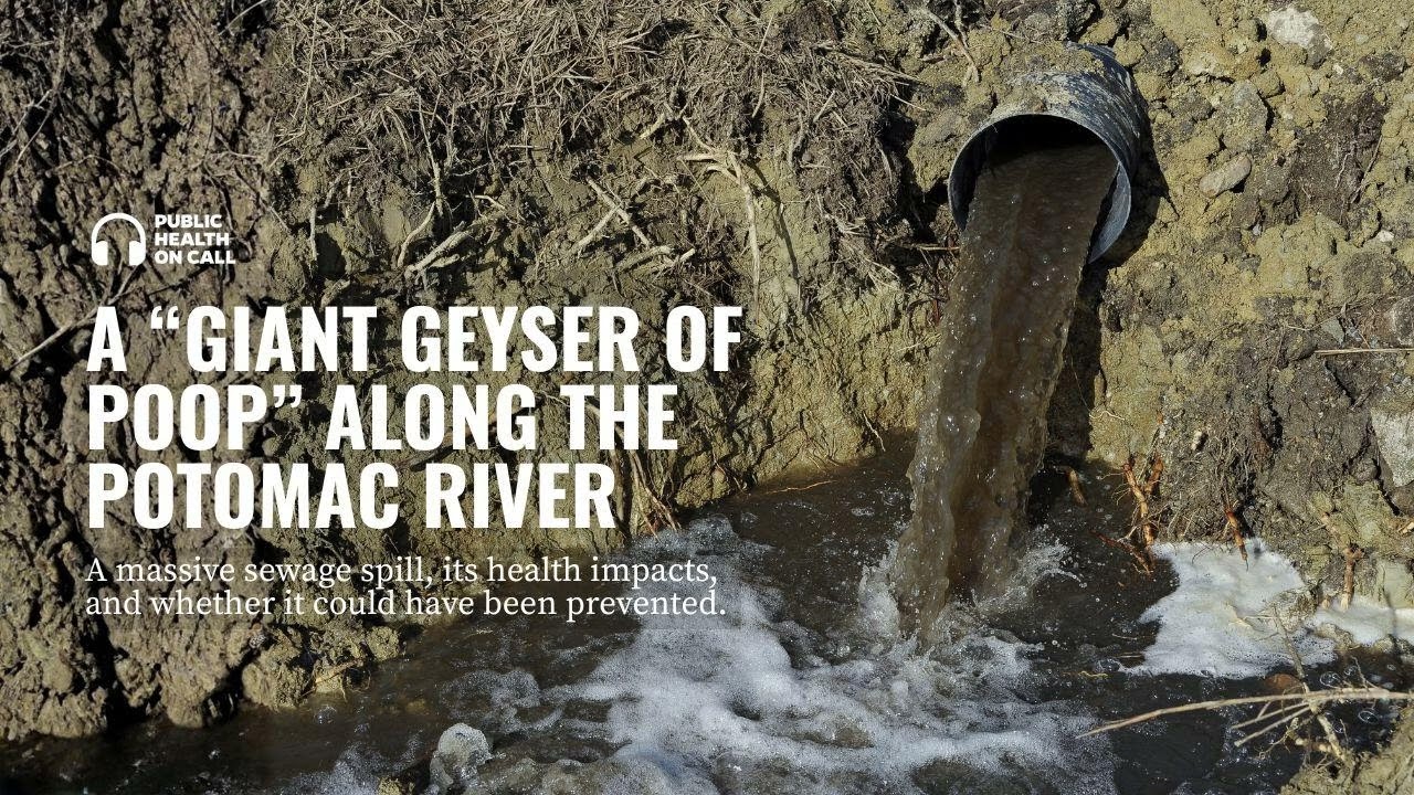 1012 - A “Giant Geyser of Poop” Along the Potomac River