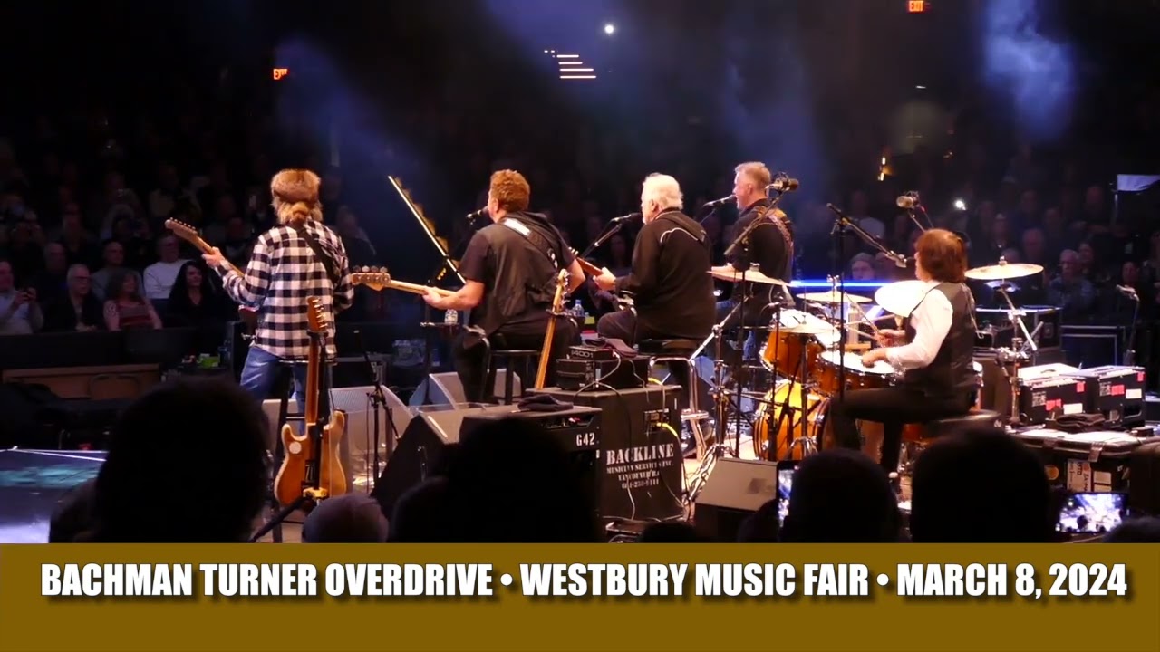 Bachman Turner Overdrive Performing at Westbury Music Fair