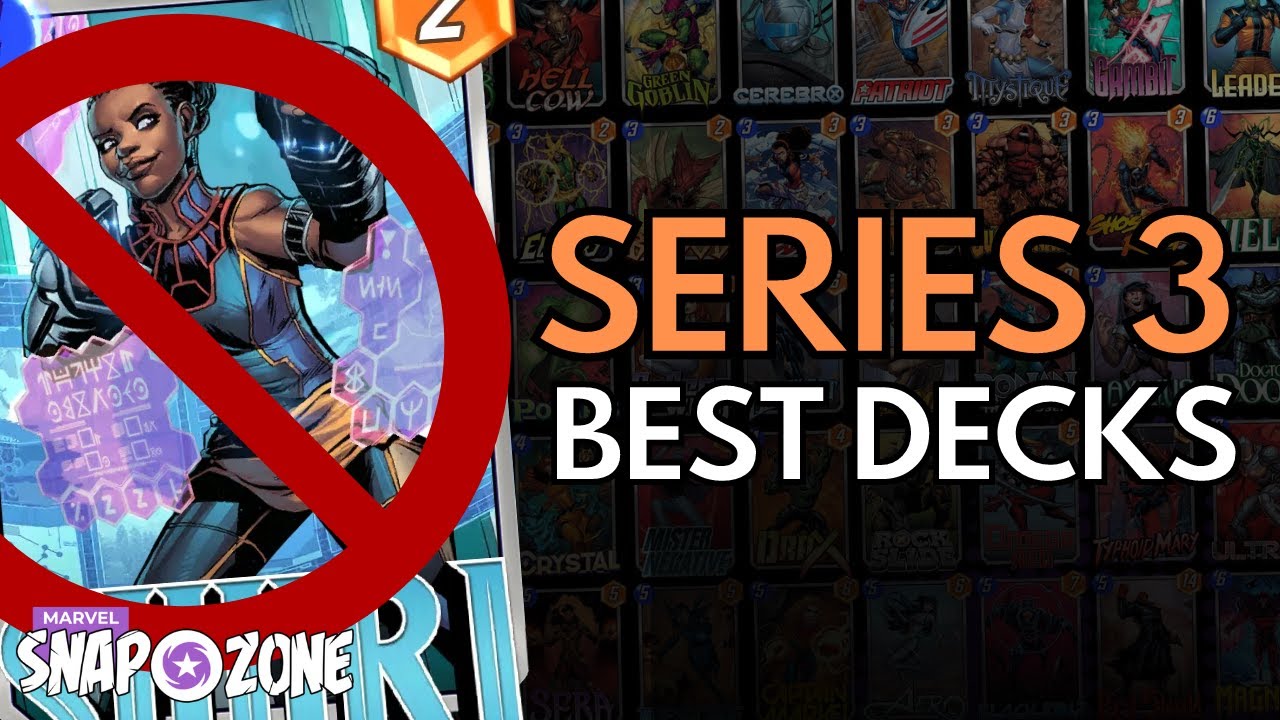 The BEST DECKS To Reach Infinite Rank With Series 3 ONLY! | Marvel SNAP Meta Deck Highlight!