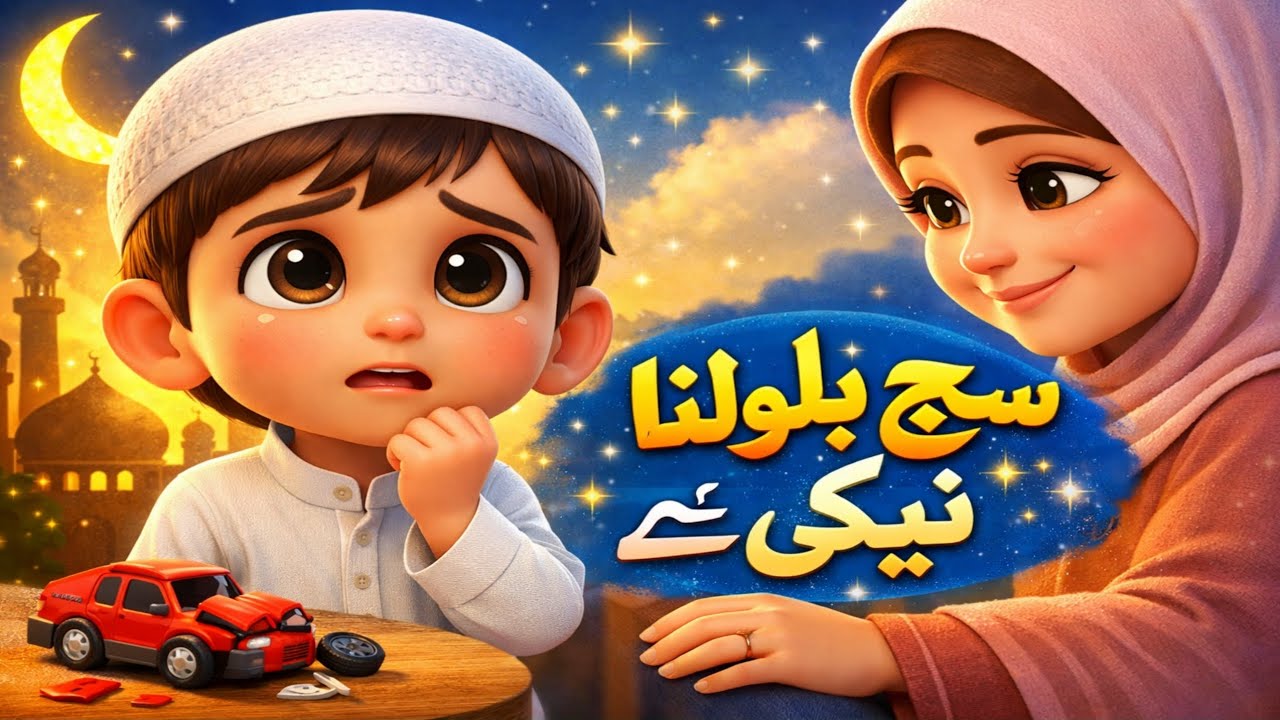 سچ بولنا نیکی ہے | Islamic Kids Story | Hasan اور Mommy | Moral Story for Children