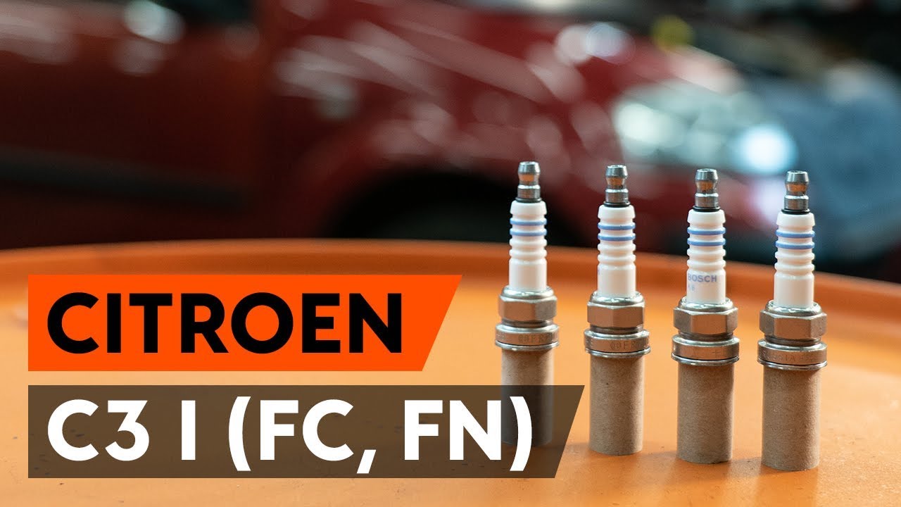 How to change spark plug on CITROEN C3 1 (FC, FN) [TUTORIAL AUTODOC]