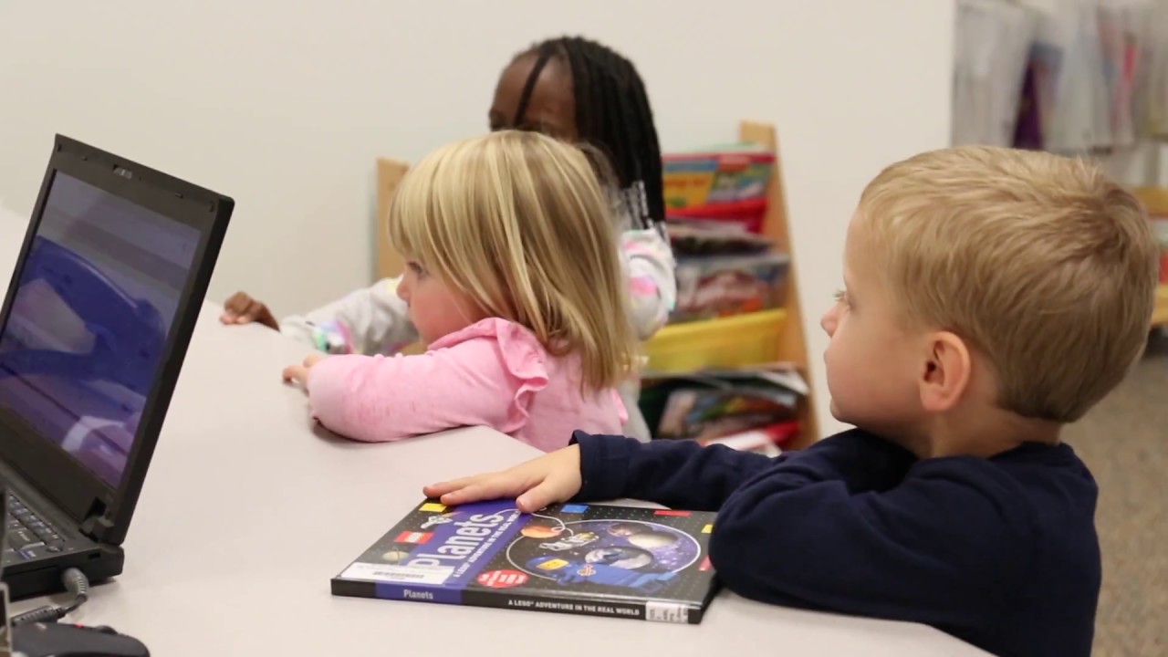 Exploring the Preschool Library!