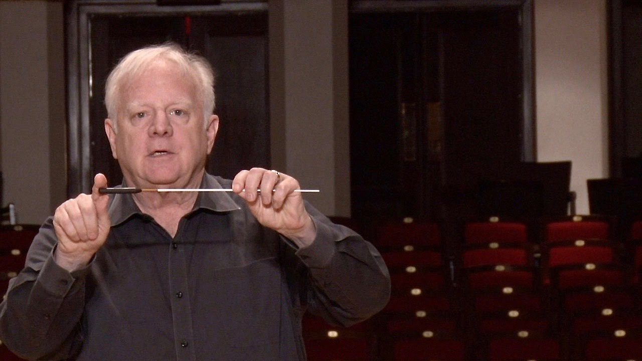 Lesson One: The Baton, Leonard Slatkin's Conducting School