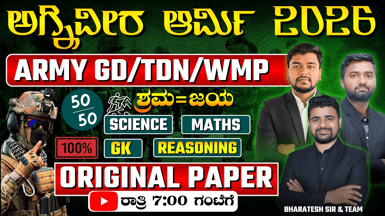 Real Agniveer Exam Paper Analysis 🔎 | Section-Wise Review & Strategy | KANNADA+ENGLISH