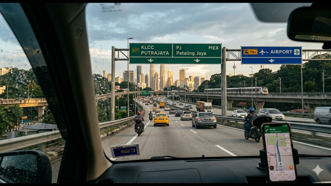 Experiencing a Highway in Malaysia | Kuala Lumpur Highway | Travel Experience