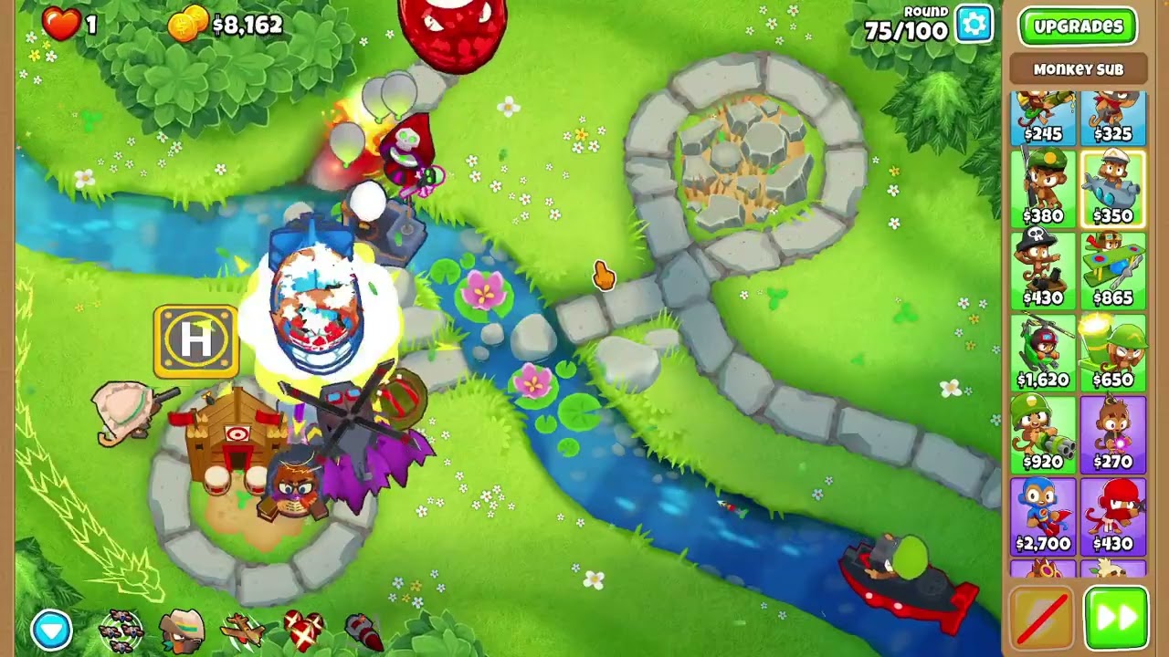 C.H.I.M.P.S. on Downstream | Bloons TD 6 | (w/Etienne)