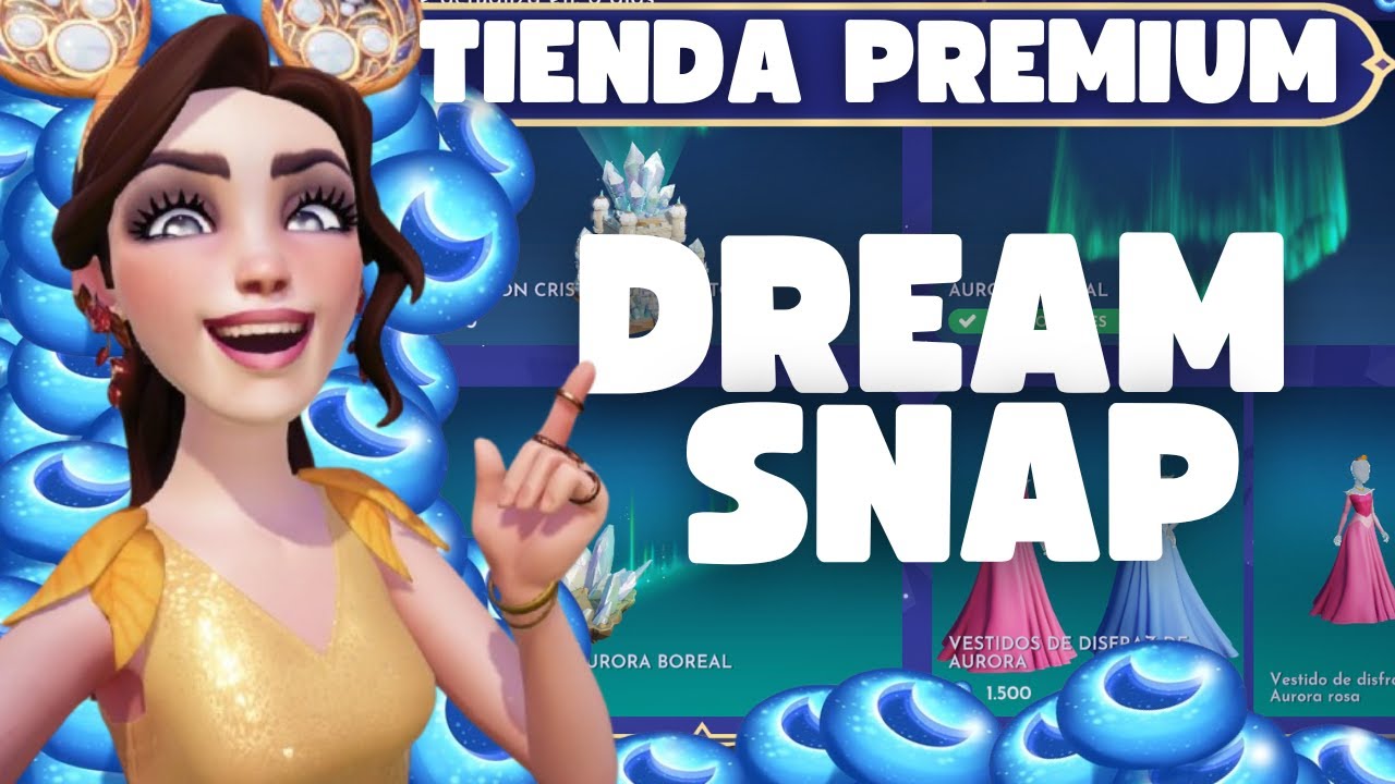 ALUCINANDO con la AURORA BOREAL!!😲 Dreamsnap y Tienda Premium🎄 | Disney Dreamlight Valley