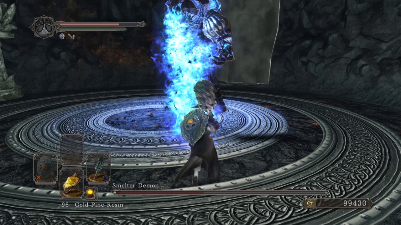 Dark Souls 2 Blue Smelter Demon SL1 NG+7 CoC