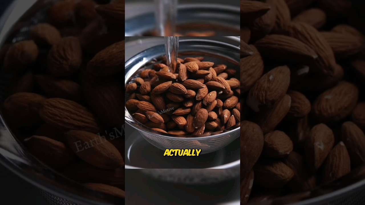 Soaking Almonds Overnight In Water Makes Them Better???🌰