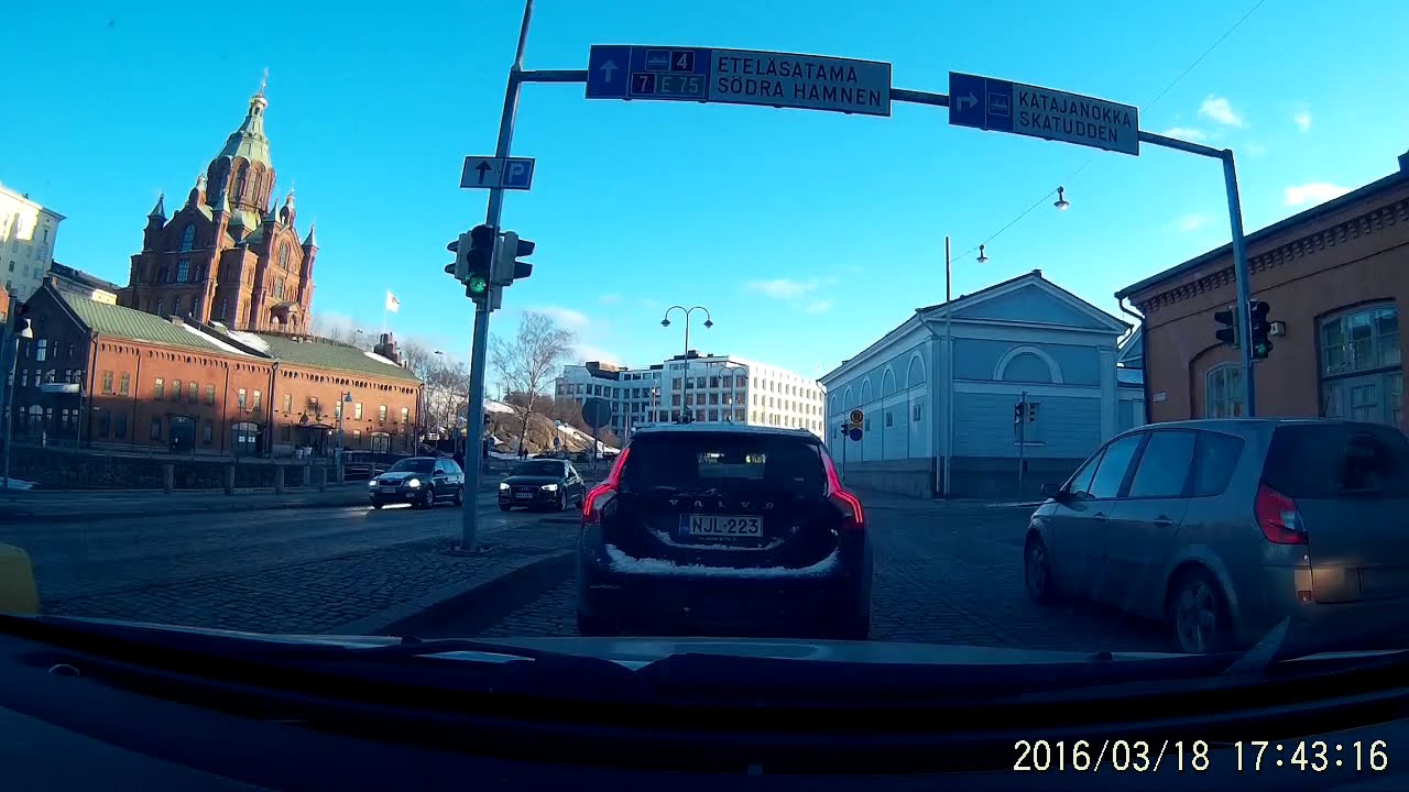 Driving in Helsinki 2016