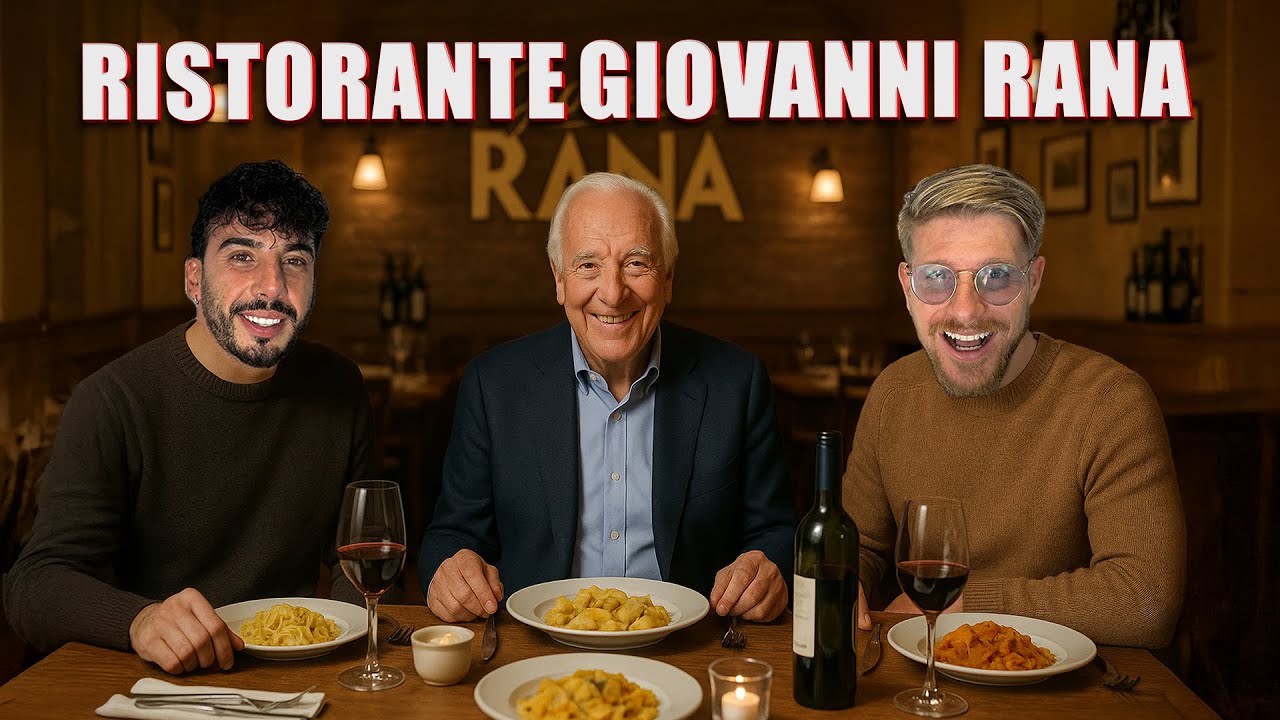 PROVIAMO IL RISTORANTE SEGRETO DI GIOVANNI RANA - ODDIO MA QUESTI PIATTI SONO VERAMENTE INCREDIBILI!