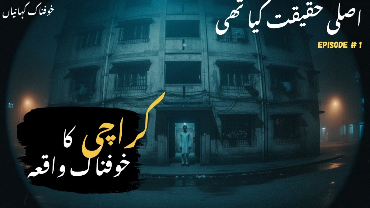 Karachi ki aik khaufnak raat: "Tum akelay ho kya?"| Horror Story Urdu | Disturbing Story in Urdu