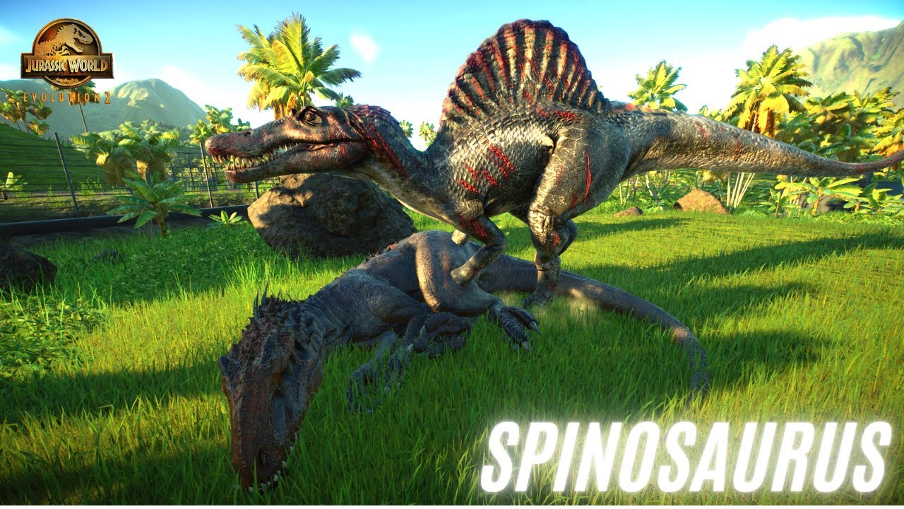 SPINOSAURUS vs INDOMINUS Rex 🦖 | Jurassic World Evolution 2 | Jurassic Park