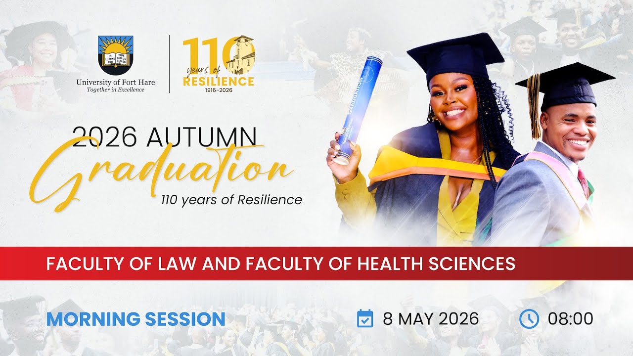 2026 Autumn Graduation - Day 5 - Morning - Faculty of Law and Faculty of Health Sciences