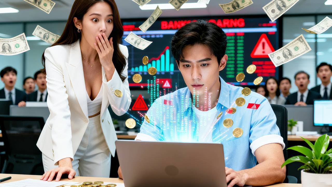 ¡Banco hackeado! ¡Chico pobre resuelve problema de un billón con un clic! ¡la bella CEO se enamora!