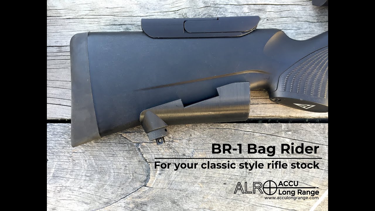 ACCU Long Range BR-1 Bag Rider - for classic style rifle stocks