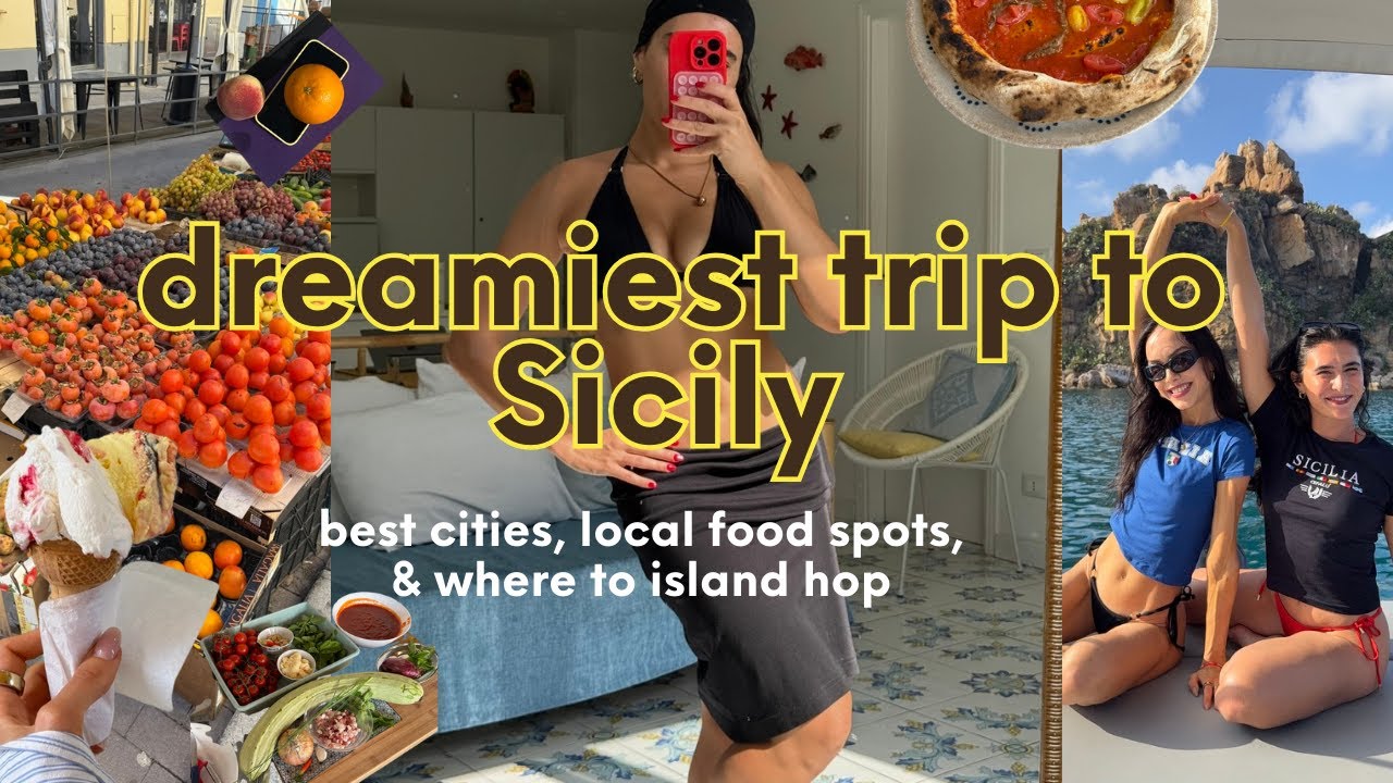 Island Hopping in Sicily 🍋 | Trapani to Favignana & Levanzo Travel Vlog