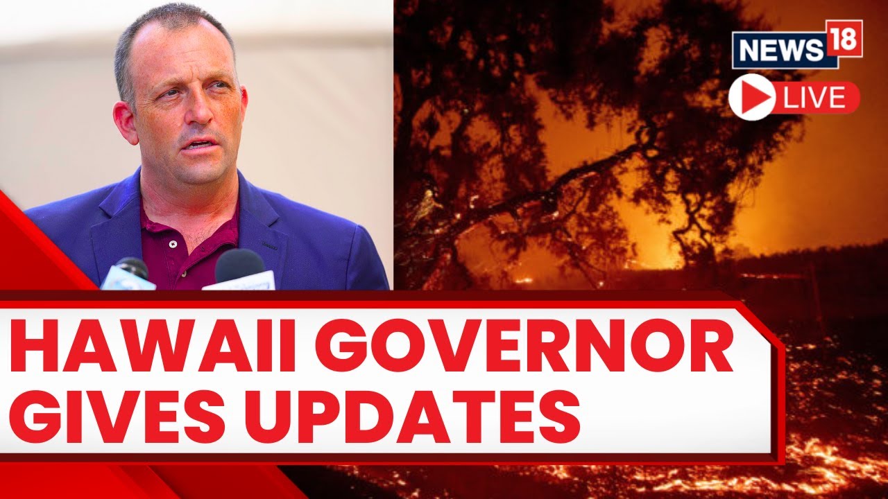 LIVE: Hawai Governor On Maui Fires Today | Hawaii Wildfires LIVE | Maui Hawaii | Hawaii News Now