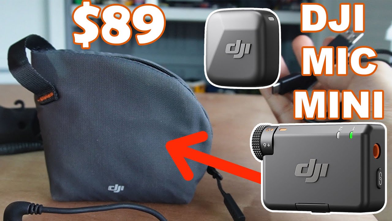 DJI Mic Mini pack de 1TX + 1 RX