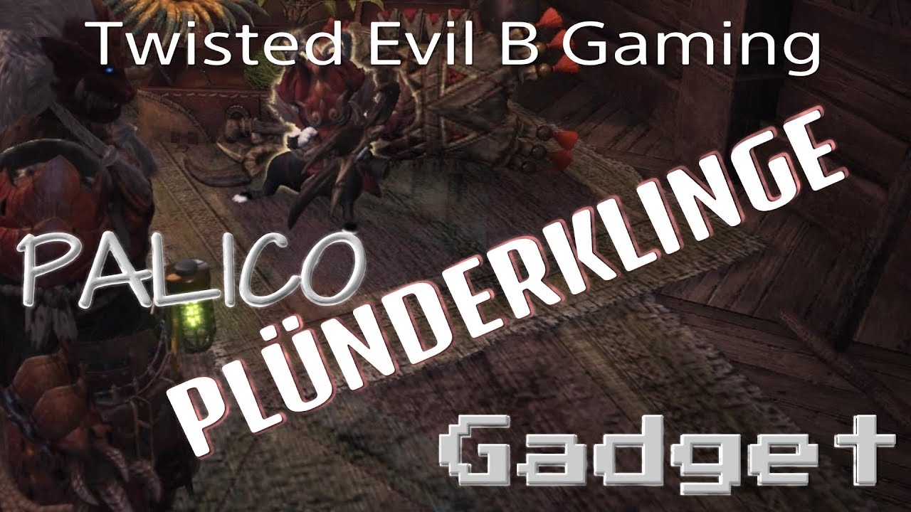 PALICO GADGET PLÜNDERKLINGE ( Tal der Verwesung ) MONSTER HUNTER WORLD Gameplay [DEUTSCH/GERMAN]