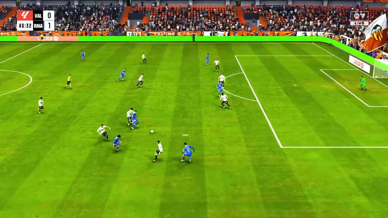 EA SPORTS FC · VALENCIA CF vs. REAL MADRID in SPANISH LALIGA MATCH!
