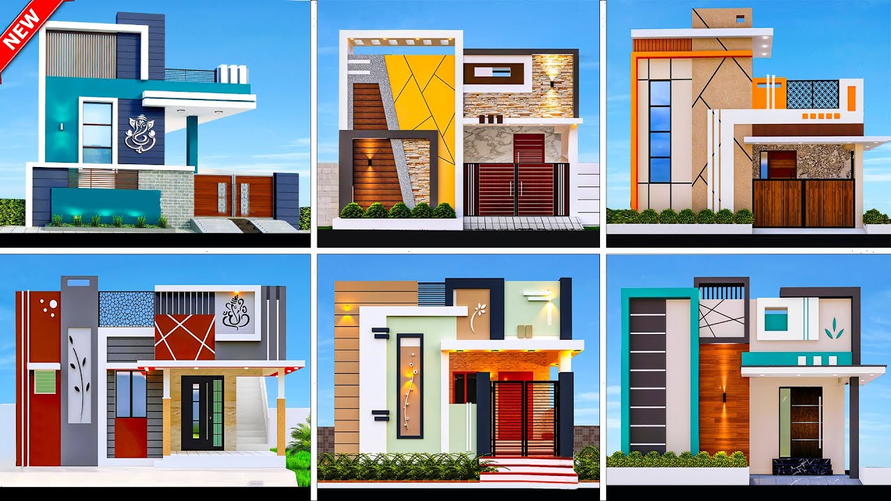 Wonderful 25+ Front House Elevation Designs For Small Houses 2025 | Top Single Floor Budget Houses