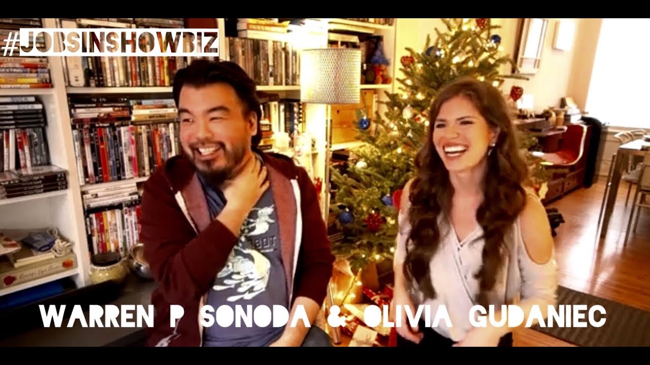 JOBS IN SHOWBIZ Hosted by Olivia  **WARREN P SONODA**
