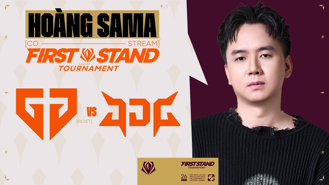 HIGHLIGHTS GEN VS JDG | FIRST STAND 2026 | HOÀNG SAMA