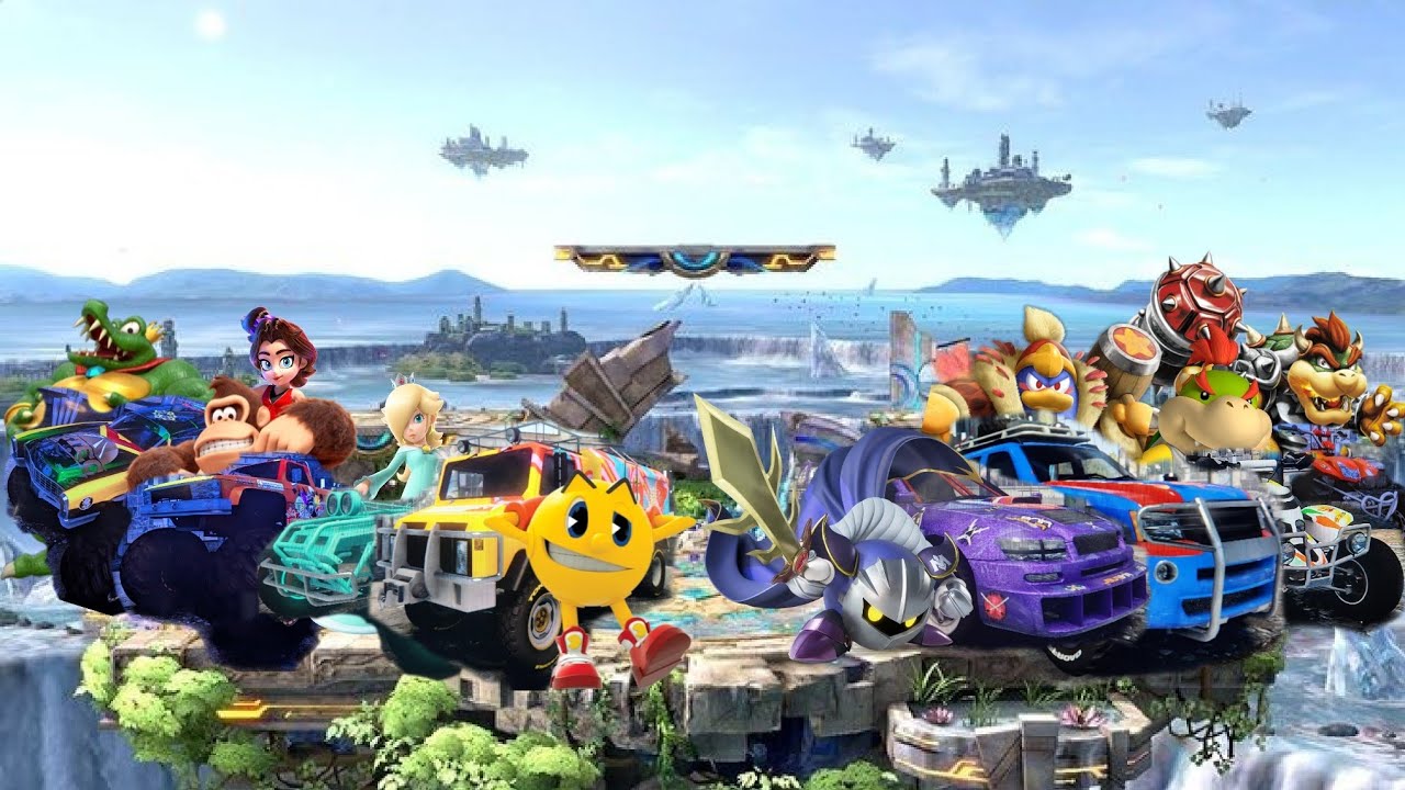 MotorStorm Dimensional Grand Prix: Super Smash Bros. Cup full walkthrough